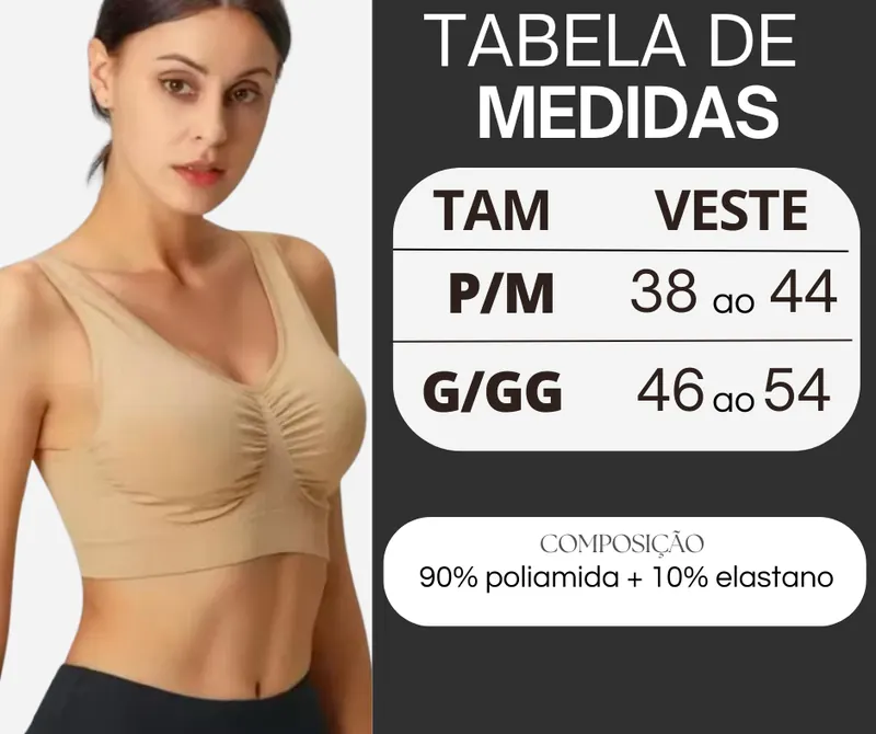 Veste do P ao GG